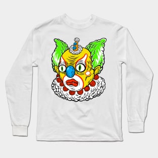 Green Wig the Clown Long Sleeve T-Shirt